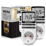 2X NOVKIT Digitale Zeitschaltuhr