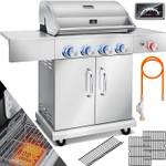 Edelstahl-Gasgrill