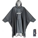 Anyoo AY-Poncho-Dark Grey