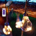 Solar-Lichterkette außen