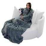 Brandsseller Flauschige TV-Decke mit Ärmeln