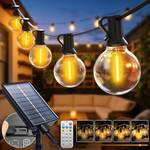 Solar-Lichterkette außen