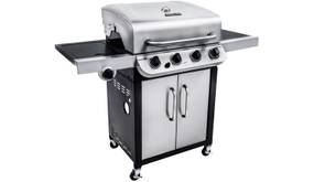 Gasgrill mit Seitenbrenner