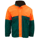 Feldtmann Schnittschutzjacke Grün/Orange