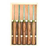 Hattori HSS Drechseleisen, Mini-Satz, 5-teilig