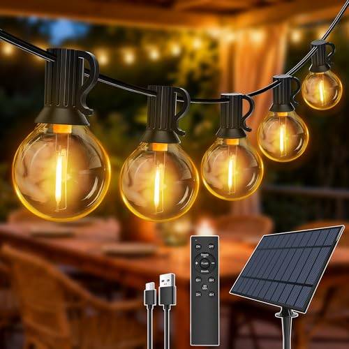 Solar-Lichterkette außen im Test & Vergleich: 2 klare Sieger!