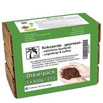 Humusziegel gepresste Blumenerde