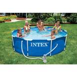 Intex Metallrahmen Einbaupool mit Pumpe
