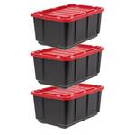 Iris Ohyama Plastikboxen 3er-Set