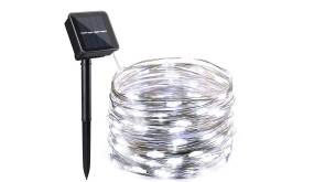 Solar-Lichterkette außen