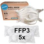 Novasalus FFP3 Atemschutzmasken mit Ventil