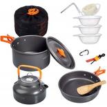 Overmont Camping Kochgeschirr Set