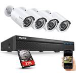 Sannce Überwachungskamera Set 8CH