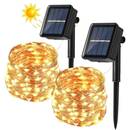 BrizLabs Solar-Lichterkette Außen