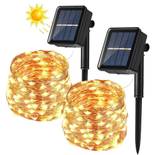BrizLabs Solar-Lichterkette Außen