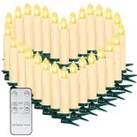 Sunjas Weihnachten LED Kerzen