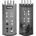 tectake 5 teiliges Kaminbesteck 