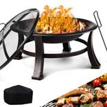 Tlgreen Feuerkorb mit Funkenschutz