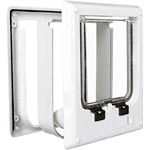 Trixie 4-Wege Freilauftür mit Tunnel