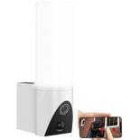VisorTech LED-Außenwandleuchte mit Kamera