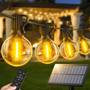 Solar-Lichterkette außen