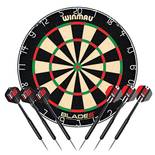 Winmau Blade 6 mit Pfeilen