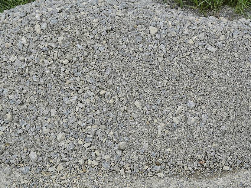 Bei größeren Projekten lassen Sie sich das Material als Schüttgut anliefern.