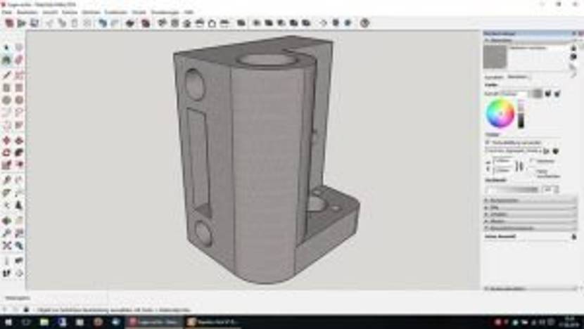 Mit SketchUp erstelltes Modell