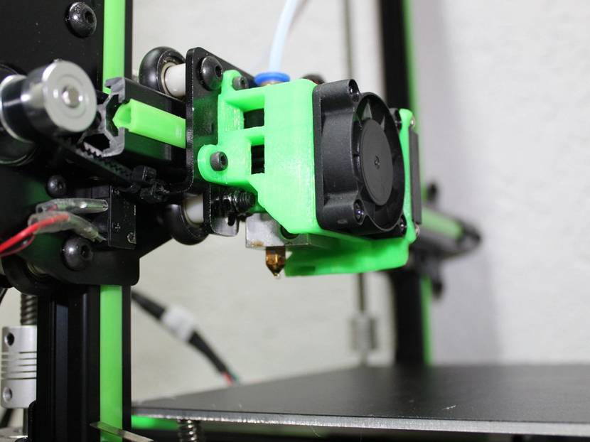 Hotend-Kühlung Test