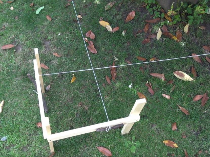 Sind die Diagonalen gleich, entstehen rechte Winkel.