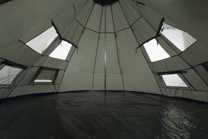 Übernachtung im Tipi Zelt