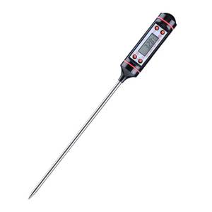 Statt des Kochlöffels: Ein Edelstahl-Thermometer mit LCD-Bildschirm von Topop.