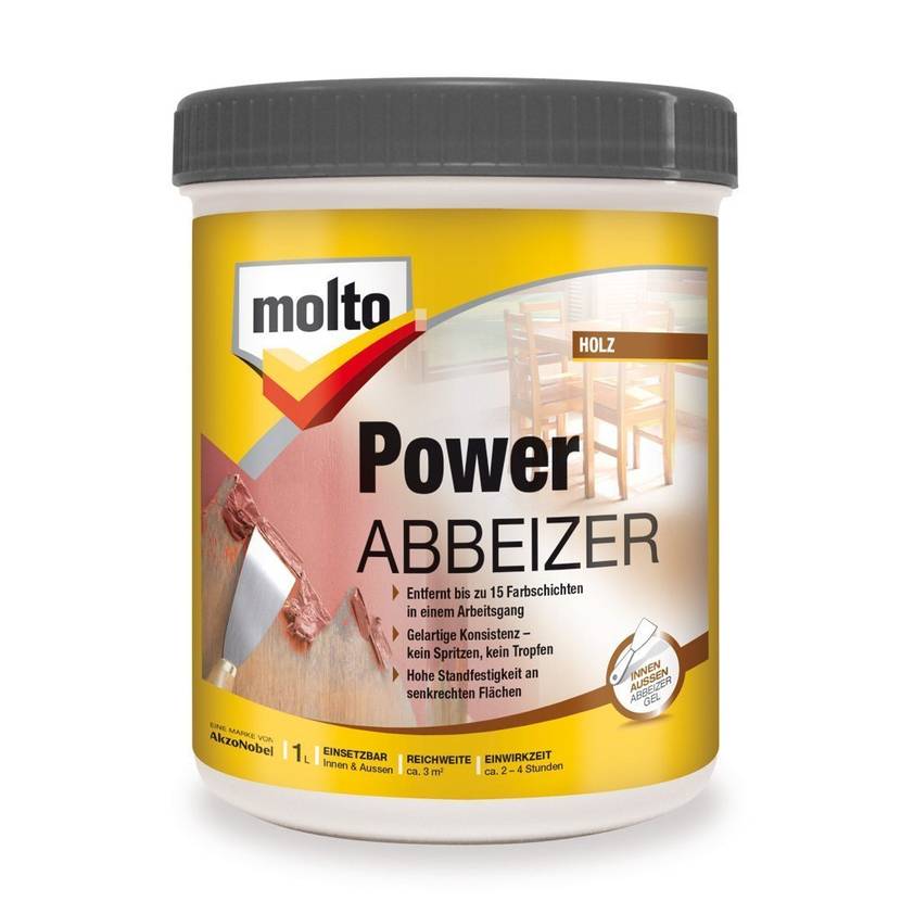 Lösemittelhaltiger Abbeizer von Molto