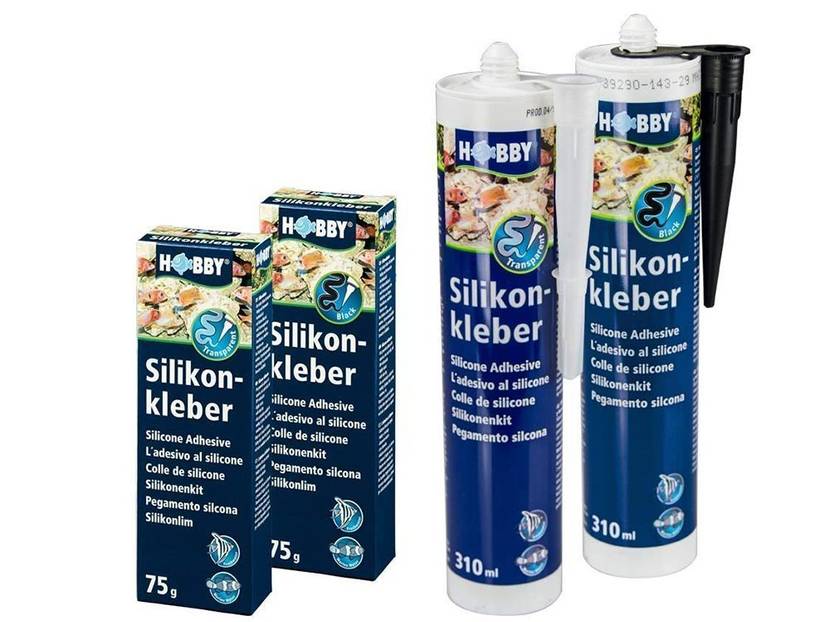spezielles Aquariensilikon