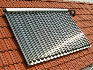 solarthermie-modul auf dach