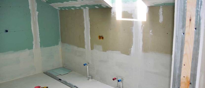 Trockenbau Badezimmer selbst bauen