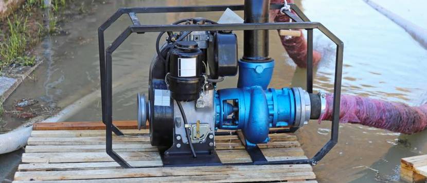 benzin-wasserpumpe-motor