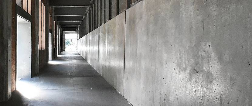 Betonwand