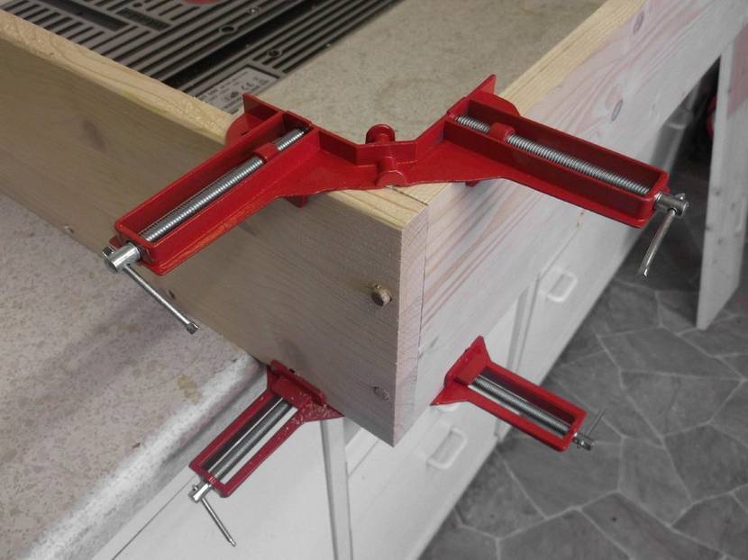 Winkelspanner im Einsatz