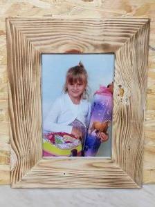 Geflämmtes Holz