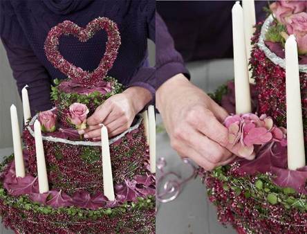 Blumengesteck selber machen: Kreative Bastelidee für florale Hochzeitsdeko
