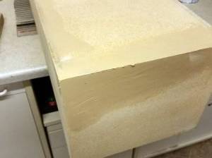 Spanplatten spachteln
