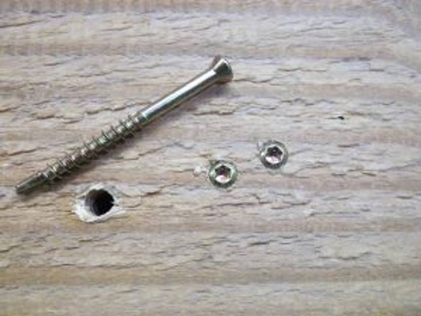 Kleine Schraubenköpfe stellen kein Problem dar
