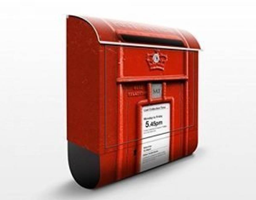 oeffentlicher postbriefkasten in england