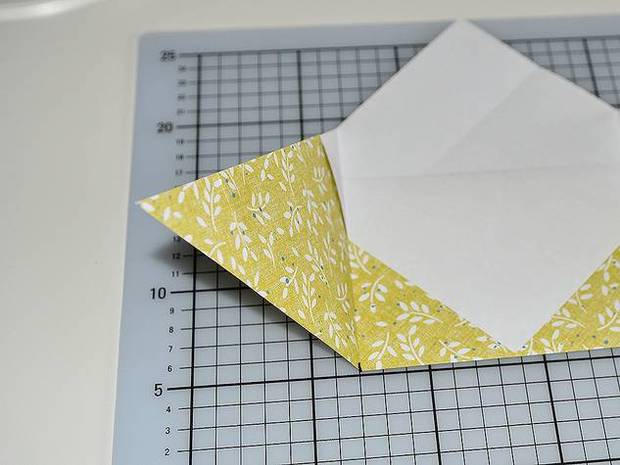 Briefumschlag selber falten - heimwerker.de
