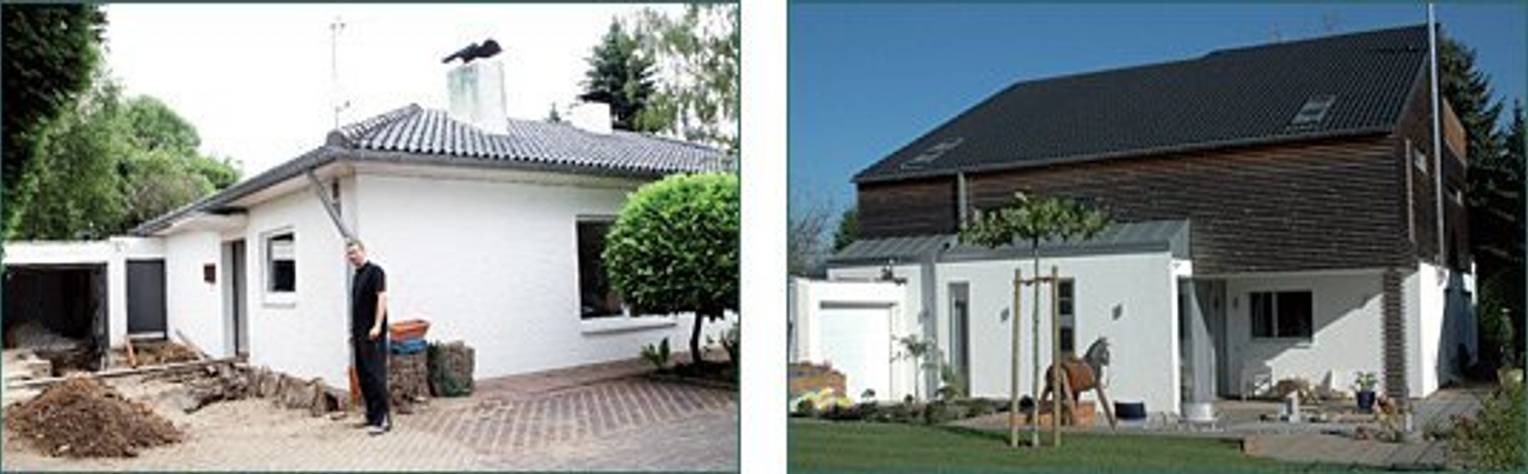Bungalow Aufstocken Vorher Nachherref1001190