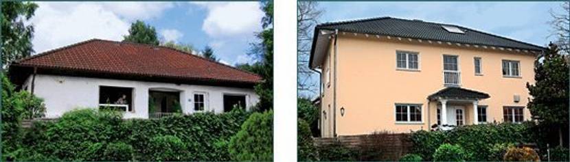 Mit einem Stockwerk obendrauf erhält man nicht nur doppelt so viel Wohnraum, man wertet das Haus auch deutlich auf