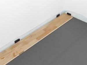Klick Laminat 1. Reihe verlegen.