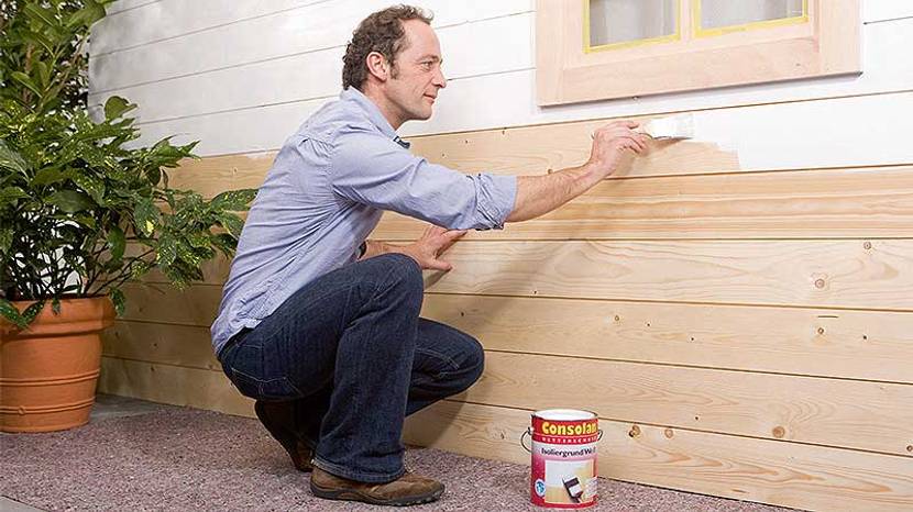 Schritt 3: Vor Holzverfärbungen schützen