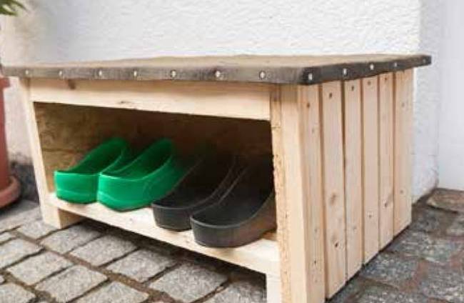 Gartenschrank selber bauen einfache Anleitung für einen DIY
